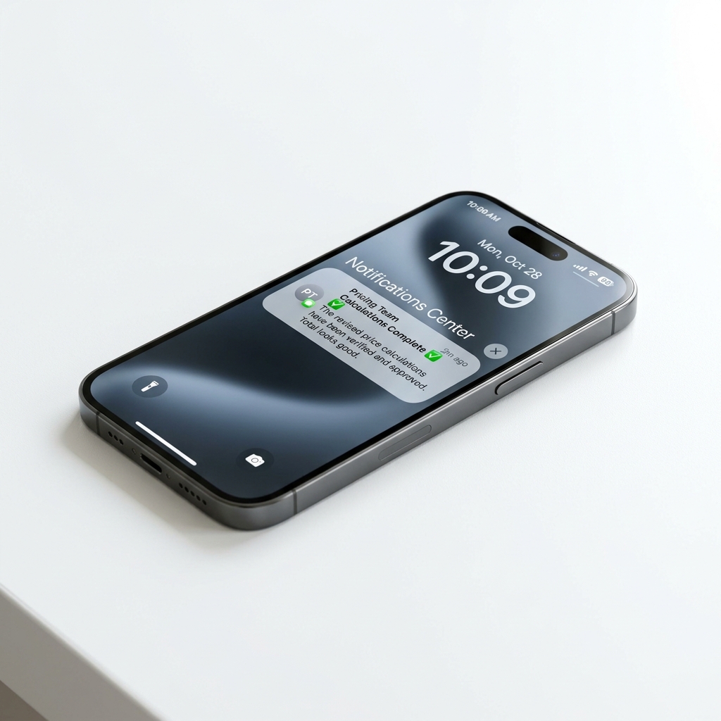 Получаете расчёт