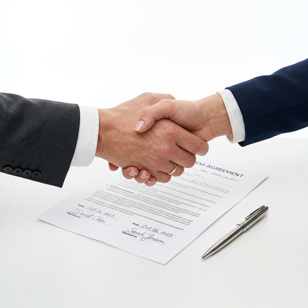 Подписываем договор