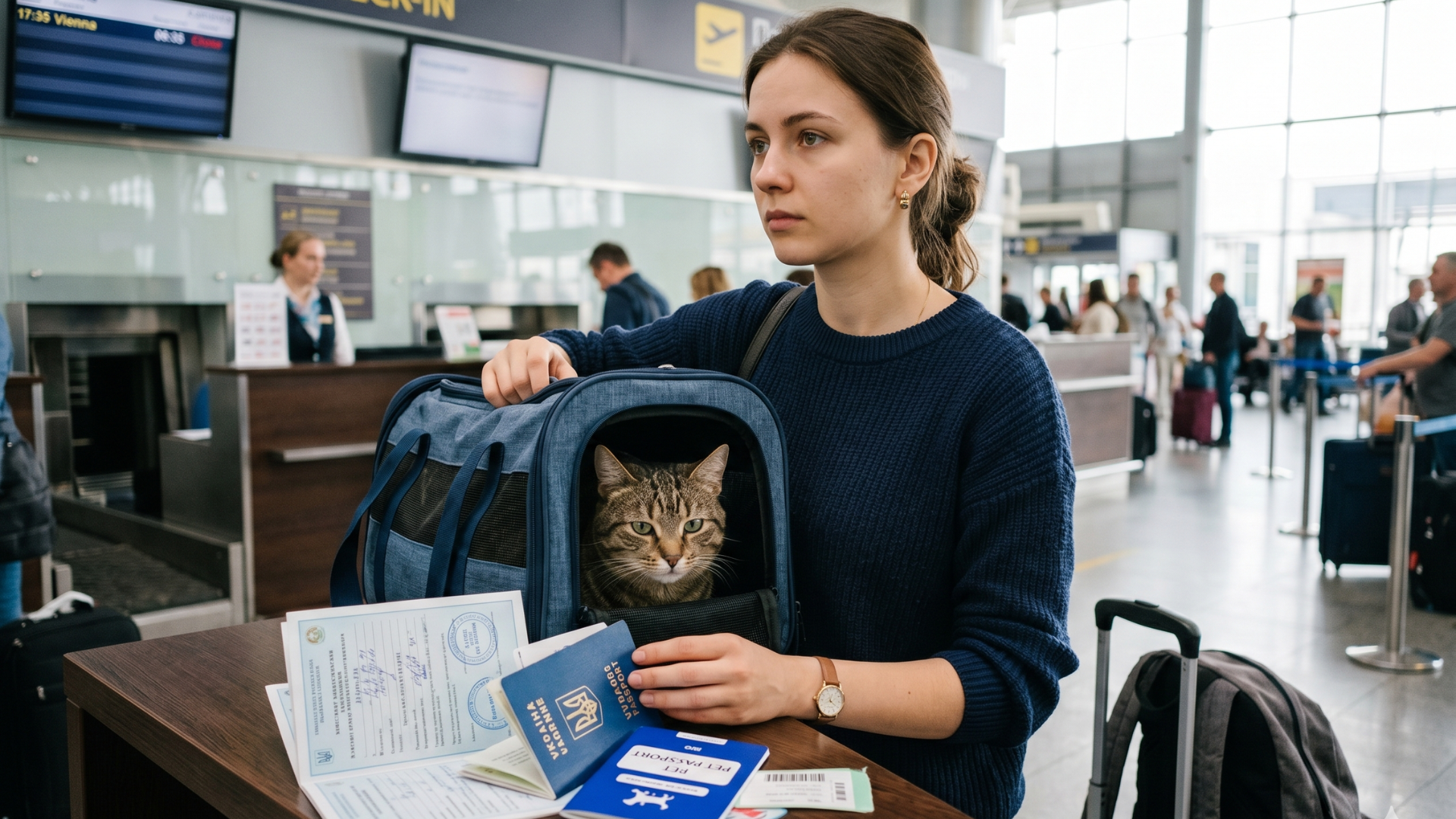 Как перевезти кошку в Европу: документы, сроки, ошибки.